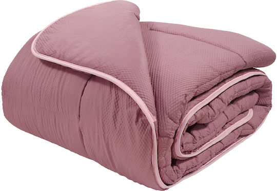 Das Home Пухено Единично с Пълнеж Microfiber 160x230бр 9570 Голи 550 г/м²Gsm