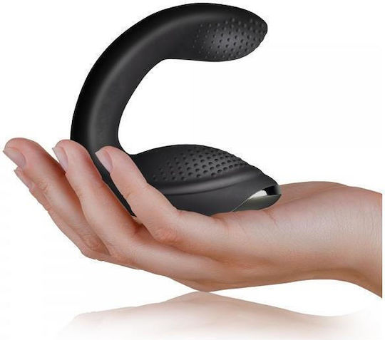Rocks Off Rude Boy Xtreme Massager For Prostate Πρωκτική Σφήνα με Δυνατότητα Ασύρματης Λειτουργίας και Δόνηση Black