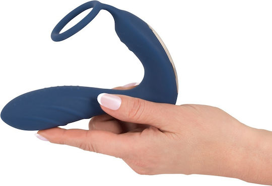You2Toys Vibrant Inel Cock Silicon cu Ineluri pentru penis Albastru 05948810000