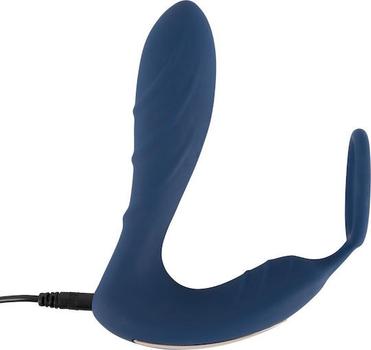 You2Toys Vibrant Inel Cock Silicon cu Ineluri pentru penis Albastru 05948810000