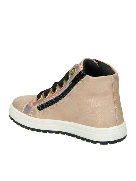 Παιδικά Sneakers High Χρυσά