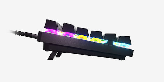 SteelSeries Apex 9 TKL Οπτικό Gaming Πληκτρολόγιο με SteelSeries OptiPoint διακόπτες και RGB φωτισμό (Αγγλικό US)