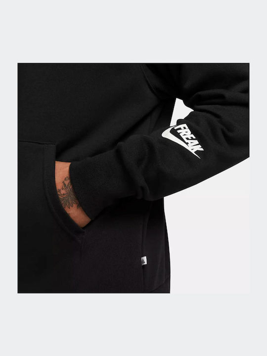 Giannis Sweatshirt with Hood Black