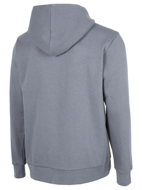 4F Men's Sweatshirt with Hood Gray