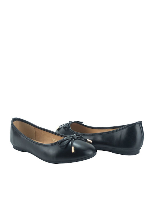 Damen Ballerinas Schwarz