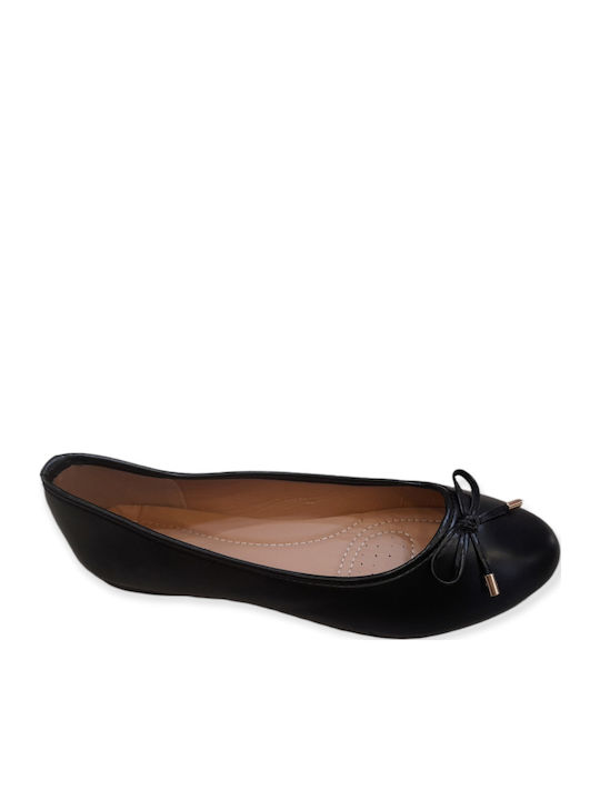 Damen Ballerinas Schwarz