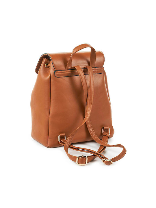 Verde Women's Bag Backpack Tabac Brown