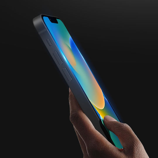 Dux Ducis Full Face Tempered Glass Μαύρο (iPhone 14 Plus)