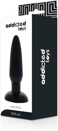 Addicted Toys Addicted Toys Anal Plug Анална тапа Black 13.5см