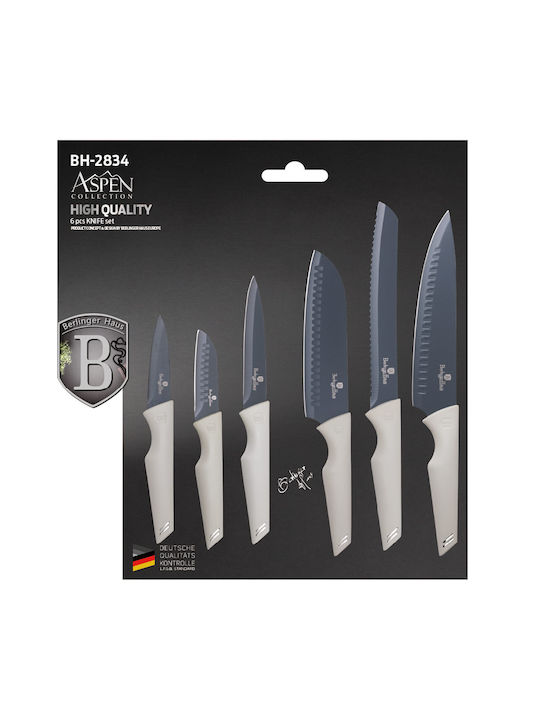 Berlinger Haus Aspen Collection Knife Set made of Stainless Steel BH-2834 6pcs