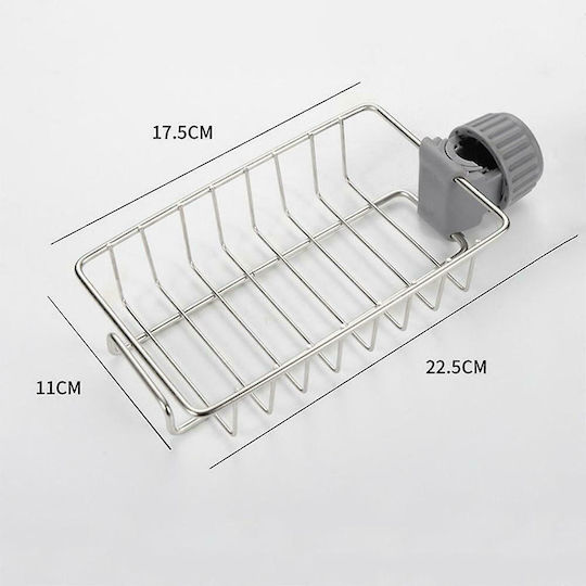 Metallic White Kitchen Sink Organizer Base