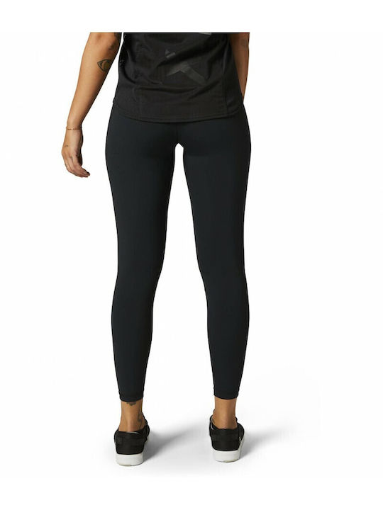Detour Women's Long Training Legging High Waisted Fleece Lining Black