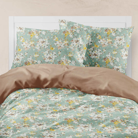 Borea Υπέρδιπλη 220x240cm Lilybelle Λαδί