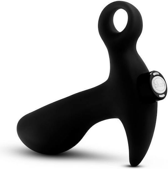 Blush Anal Adventures Platinum Vibrating Prostate Massager 01 Πρωκτική Σφήνα με Δόνηση Μαύρη