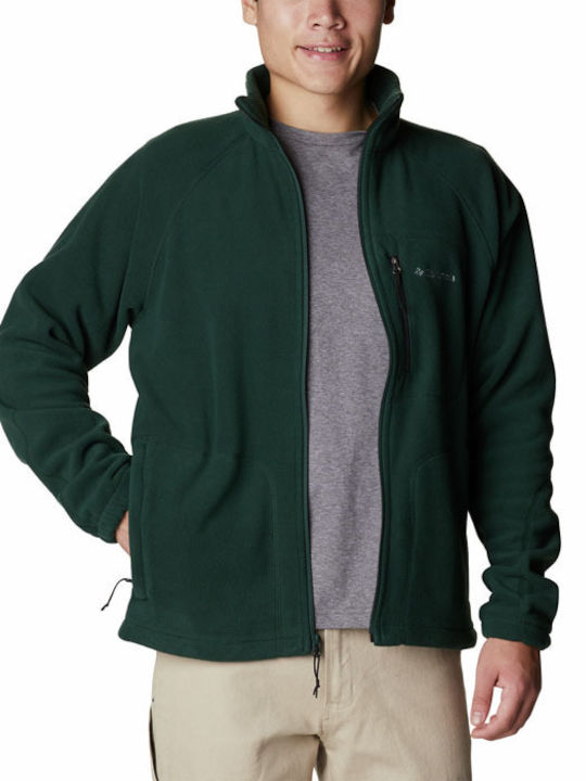 Men's Cardigan with Zipper Green AM3039A-371