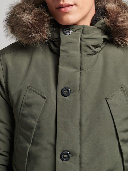 D1 Vintage Everest Winter Jacket Parka Surplus Goods Olive