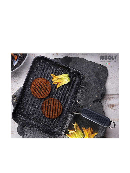 Risoli Granito Grill made of Cast Aluminum with Stone Coating 26cm