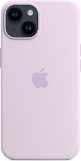 Apple Silicone Case with MagSafe Back Cover Silicone Lilac (iPhone 14)