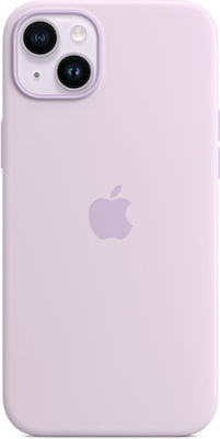 Apple Silicone Case with MagSafe Back Cover Silicone Lilac (iPhone 14 Plus) MPT83ZM/A