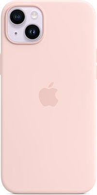 Apple Silicone Case with MagSafe Umschlag Rückseite Silikon Chalk Pink (iPhone 14 Plus) MPT73ZM/A