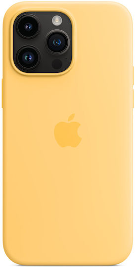 Apple Back Cover Silicone Sunglow (iPhone 14 Pro Max)