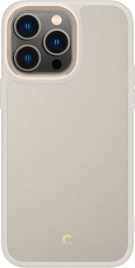 Spigen Cyrill Kajuk Mag Back Cover Δερματίνης / Σιλικόνης Cream (iPhone 14 Pro Max)