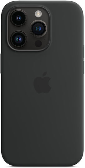 Apple Silicone Case with MagSafe Задна корица Силикон Midnight (iPhone 14 Pro)