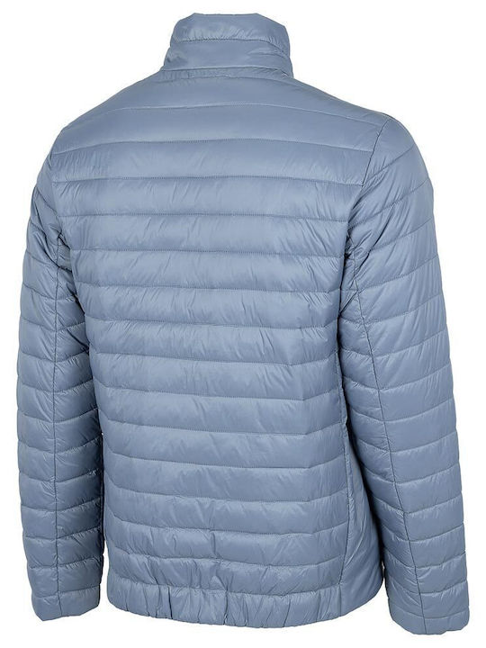Зимно Мъжко Puffer Яке Светлосин
