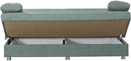 Laura Dreisitzer Sofa Sofa mit Stauraum Mint 190x84x86cm