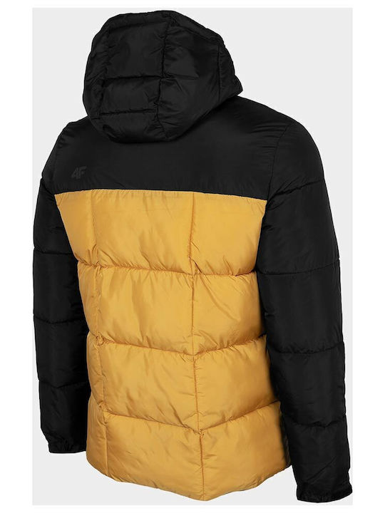 Winter Jacke Puffer Gelb