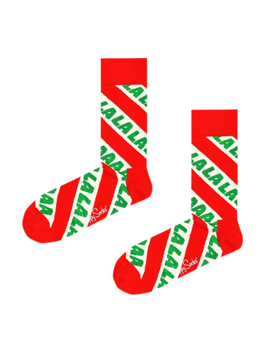 Happy Socks Time For Holiday Дамски Коледни Чорапи Red/Black 3Пакет