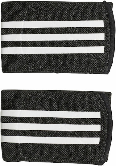 adidas Football Pole Straps Set 2pcs Black Ankle Straps