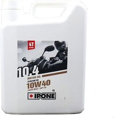 Ipone 10.4 Semi-synthetic Motorcycle Oil for Four-Stroke Engines 10W-40 4lt