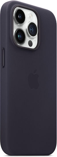 Apple Leather Case with MagSafe Back Cover Leather Ink (iPhone 14 Pro)