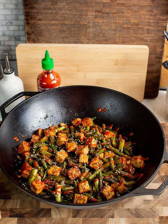 Lodge Wok από Μαντέμι 35.5cm