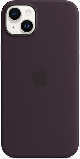 Apple Silicone Case with MagSafe Back Cover Σιλικόνης Elderberry (iPhone 14 Plus)