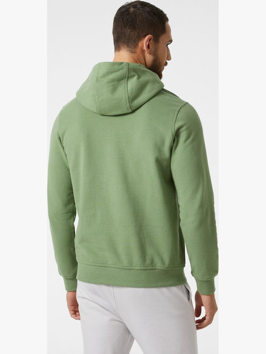 Sweatshirt with Hood Green