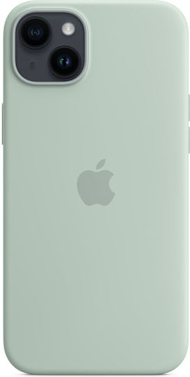 Apple Silicone Case with MagSafe Back Cover Σιλικόνης Succulent (iPhone 14 Plus)