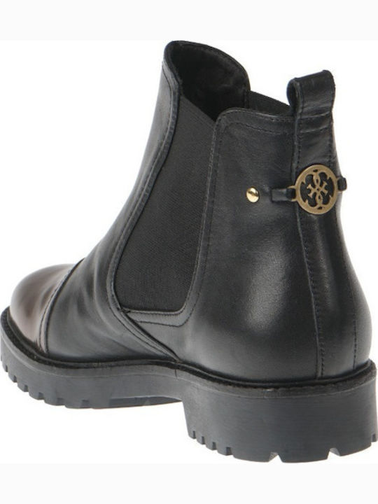Leather Women's Chelsea Boots Black