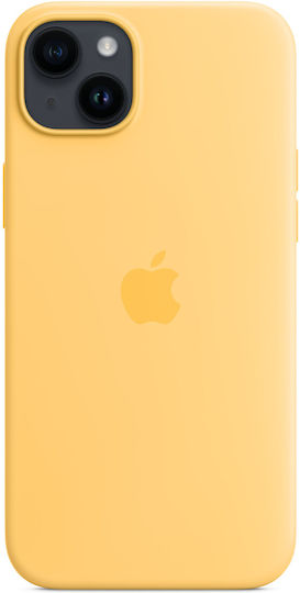 Apple Silicone Case with MagSafe Back Cover Σιλικόνης Sunglow (iPhone 14 Plus)