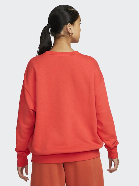 Nike Women's Sweatshirt Orange