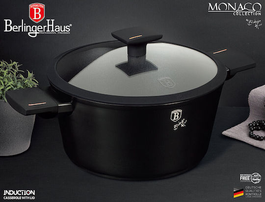 Berlinger Haus Monaco Collection Дълбока Тенджера от Алуминий 4.1лт / 24см