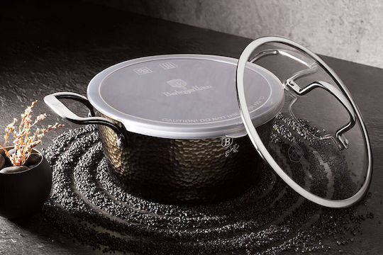 Berlinger Haus Shine Basalt Collection Deep Pot made of Aluminum 6.1lt / 28cm