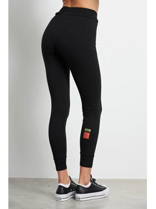 BodyTalk Frauen Lang Leggings Schwarz