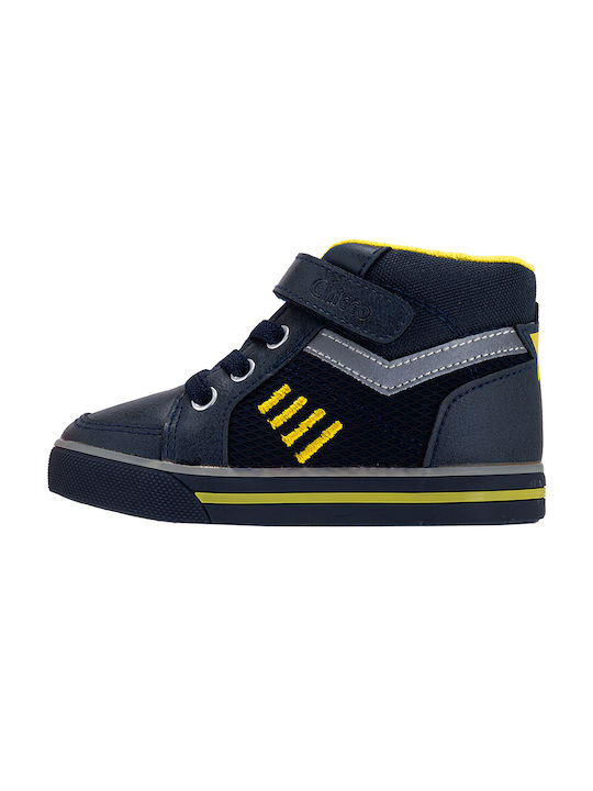 Chicco Kids Sneakers High Fent Anatomic Blue