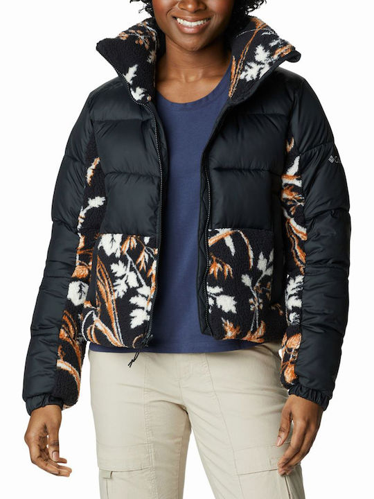 Leadbetter Point™ Women's for hiking Short Puffer Jacket for Winter Black