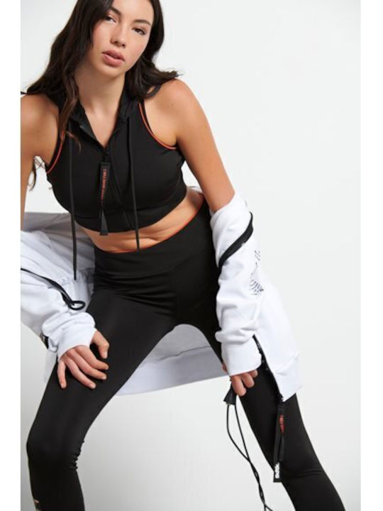 Women's Sports Bra without Padding Black
