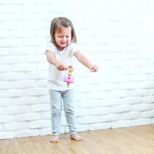 Plan Toys Holz-Kreisel Ballerina