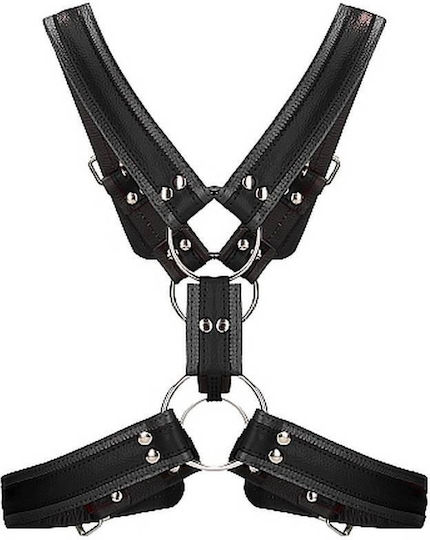 Shots Ouch Scottish Harness Black