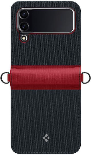 Spigen Compoty Back Cover Δερματίνης με Λουράκι Ladybug (Galaxy Z Flip4)